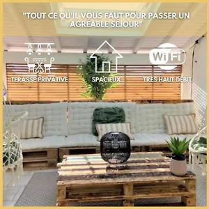  Appartement Le Paisiblement Votre 2 Ch, Terrasse, Clim, Park