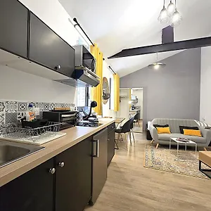  Appartement Sublime Cocon Pour Deux - 1 Lit Double - Hypercentre De - Proche Place Nationale